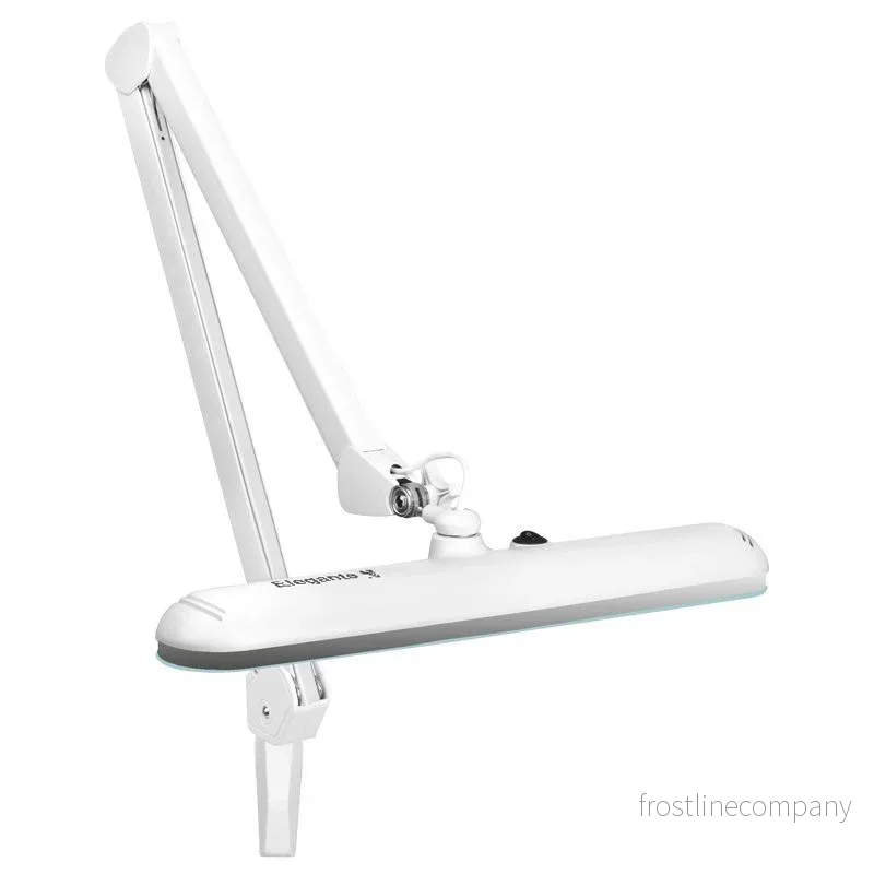 Elegante 801S LED-lampa med bordsfäste för salong – Vit Elegante 801S LED-lampa med bordsfäste för salong – Vit