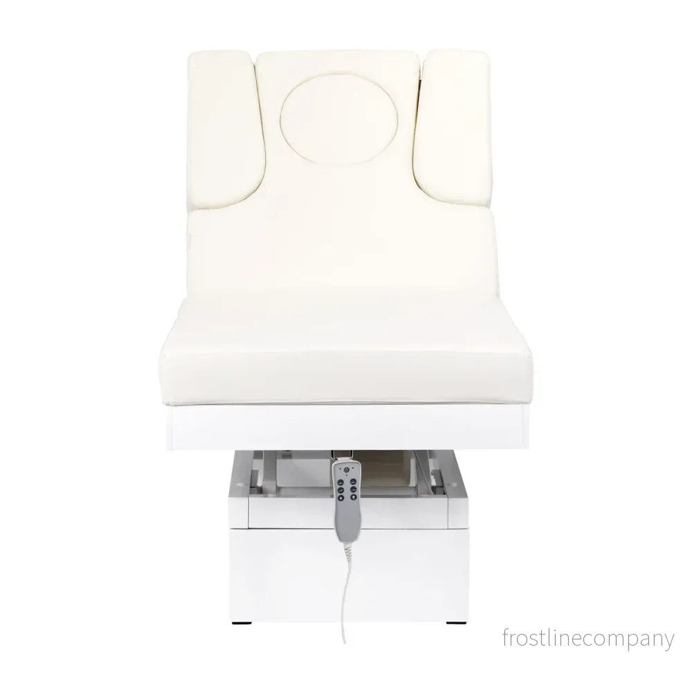 Elektrisk massagebänk Azzurro 815B Vit - Bild 3