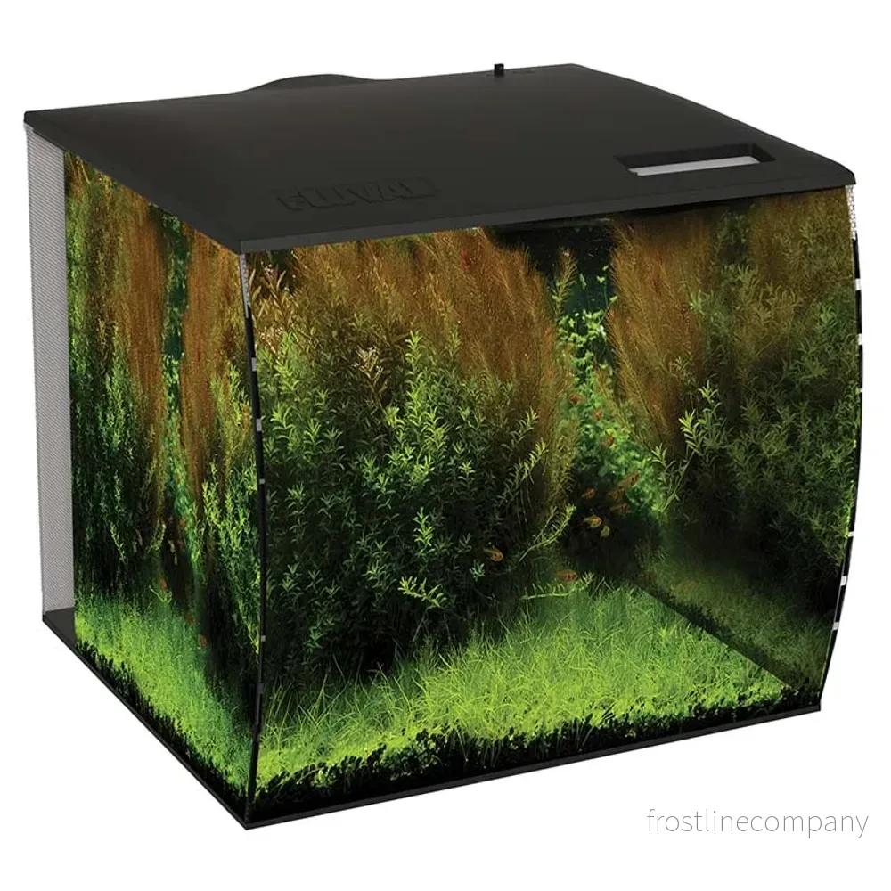 Fluval Flex 57 L Svart – Nanoakvarium med välvd front, LED belysning och kraftfull filtrering - Bild 3