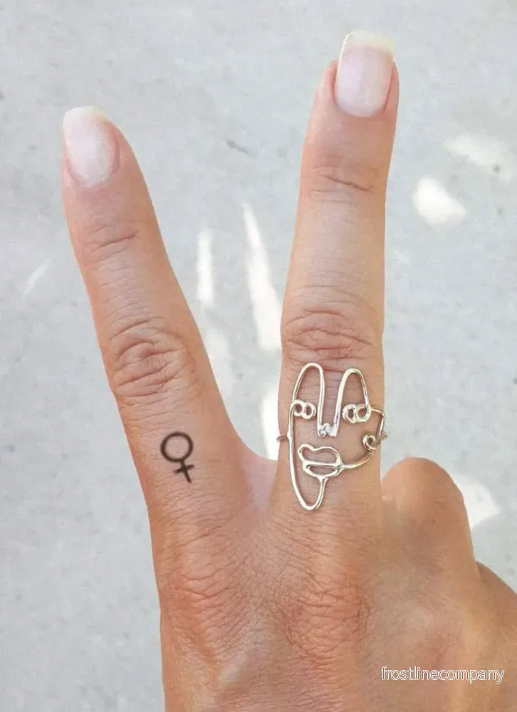 Ring Face Design 2 – silver