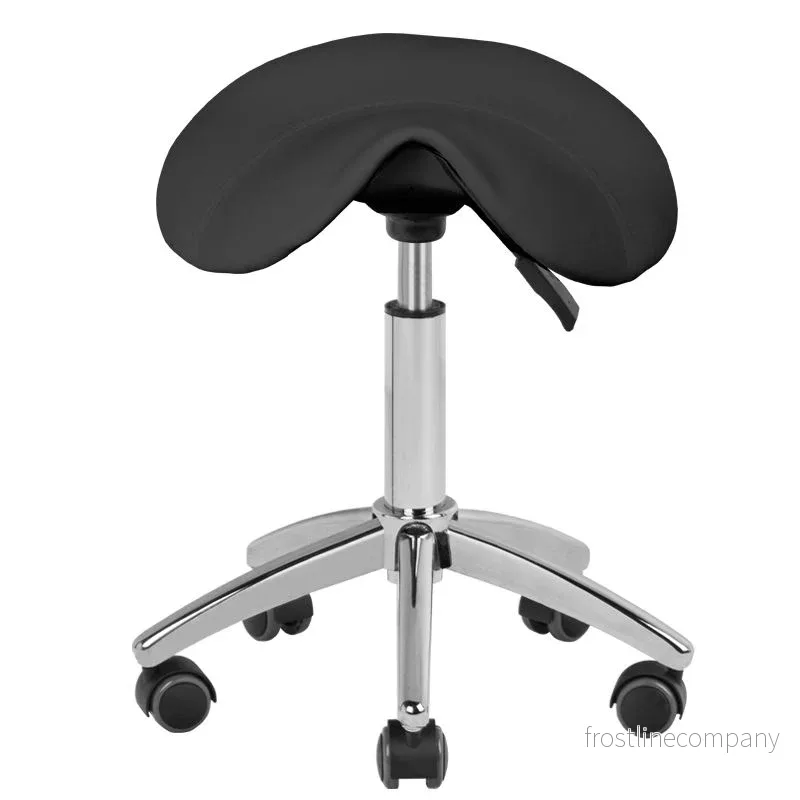 Taburett Sadelstol AM-302 Justerbar - Svart - Bild 2