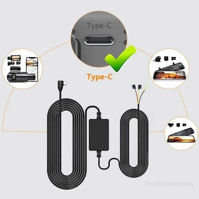 Wolfbox hardwire kit USB-C 3-wire - Bild 2