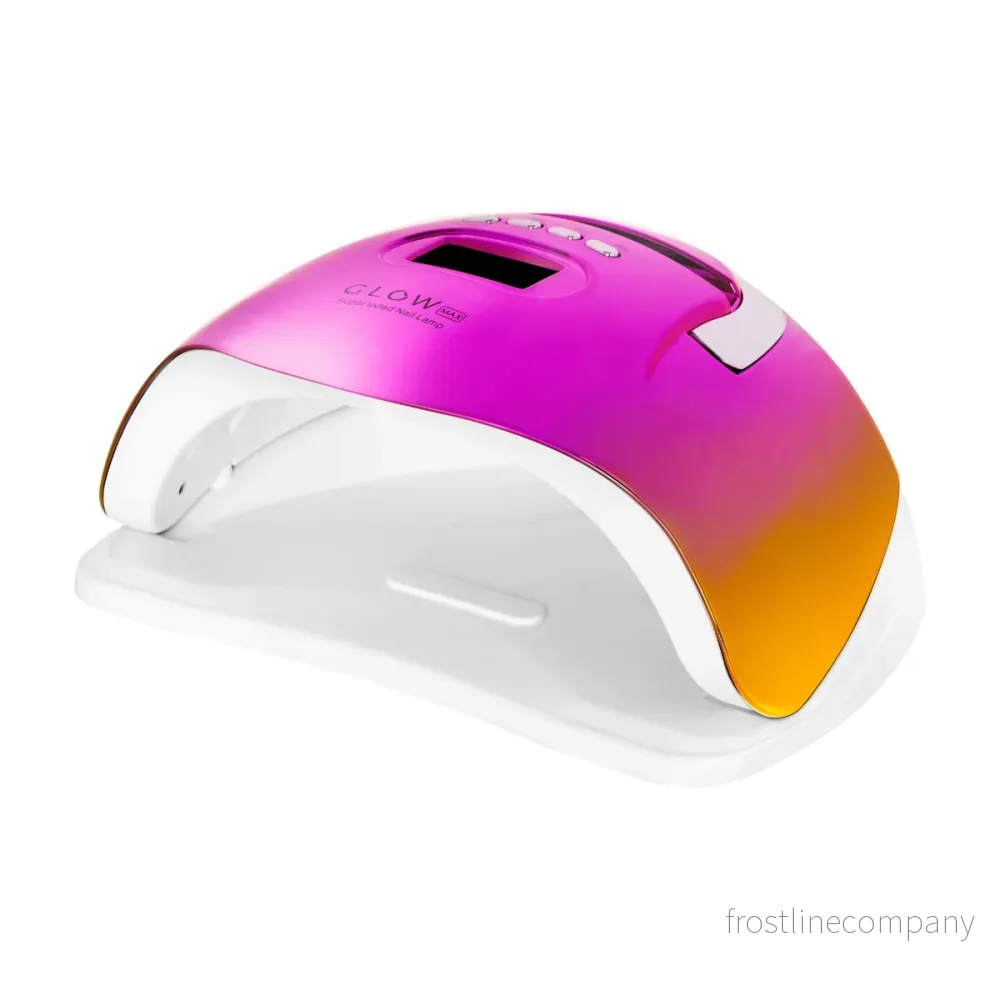 UV/LED Nagellampa Glow F2 220W - Rosa/Guld - Bild 2