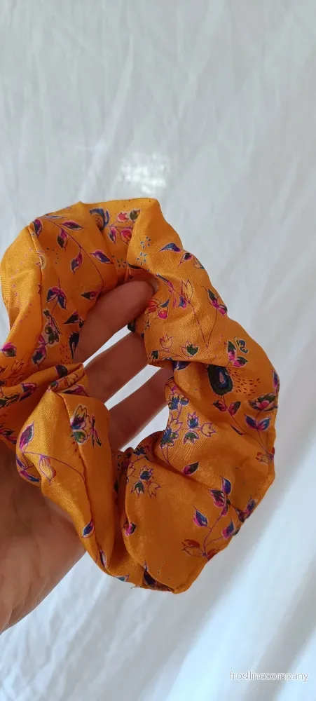 Scrunchie - vintage silke nr 12 - Bild 2