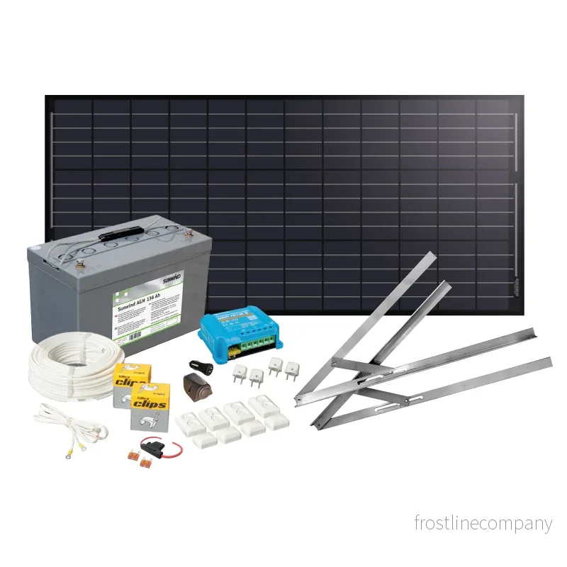 Solcellspaket 100W Sunwind Basic