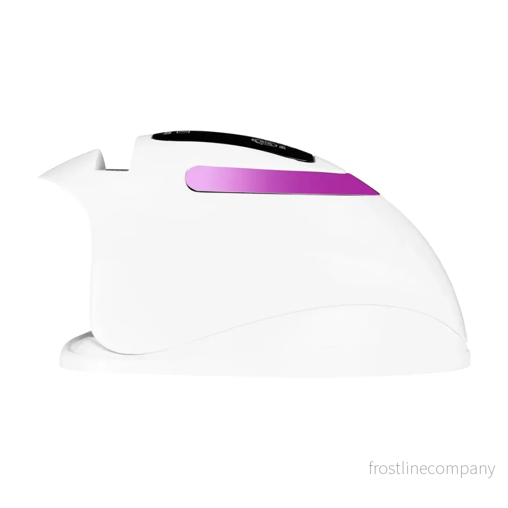 UV/LED Nagellampa Glow S1 168W - Vit/Rosa - Bild 3