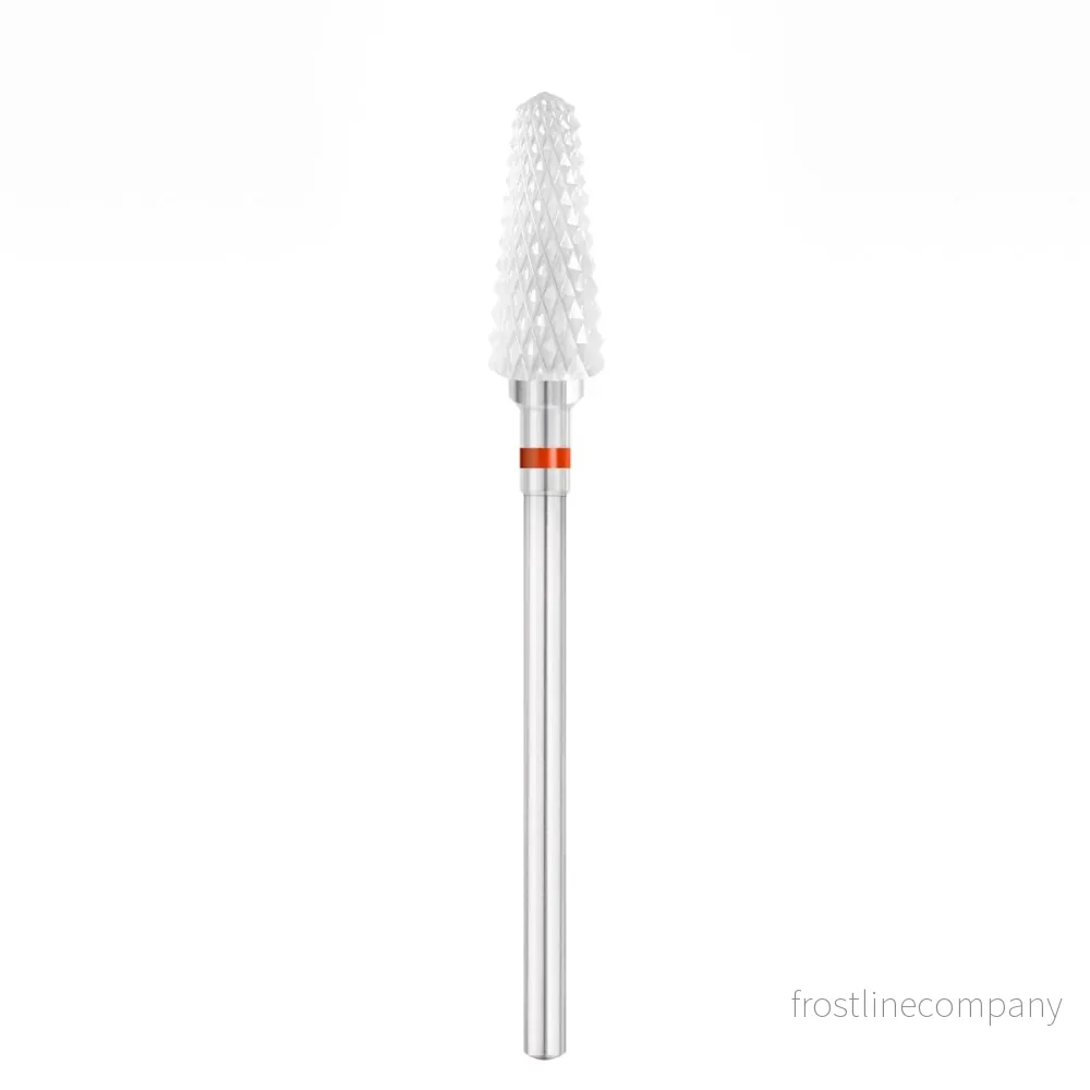 Exo 826 Keramisk Fräsbit för Nagelfräs Konisk Rund ⌀2.5-5.5/13 mm – Medium