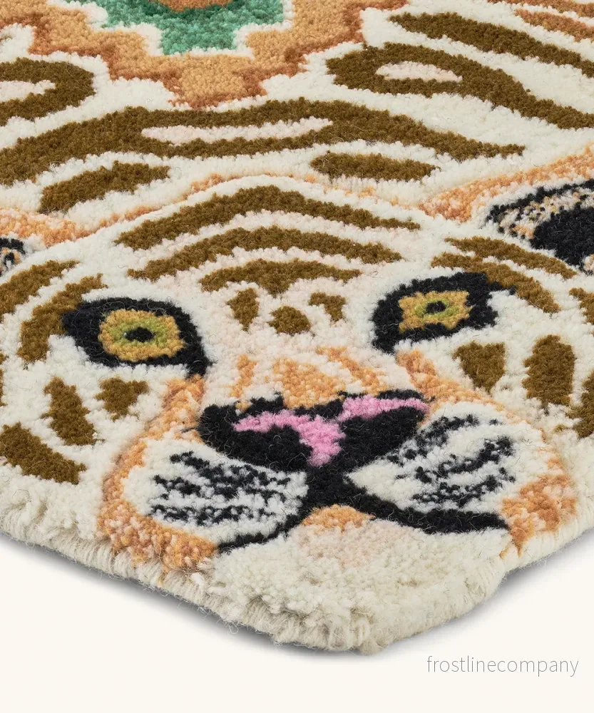 Jill tiger matta - två storlekar - Bild 3