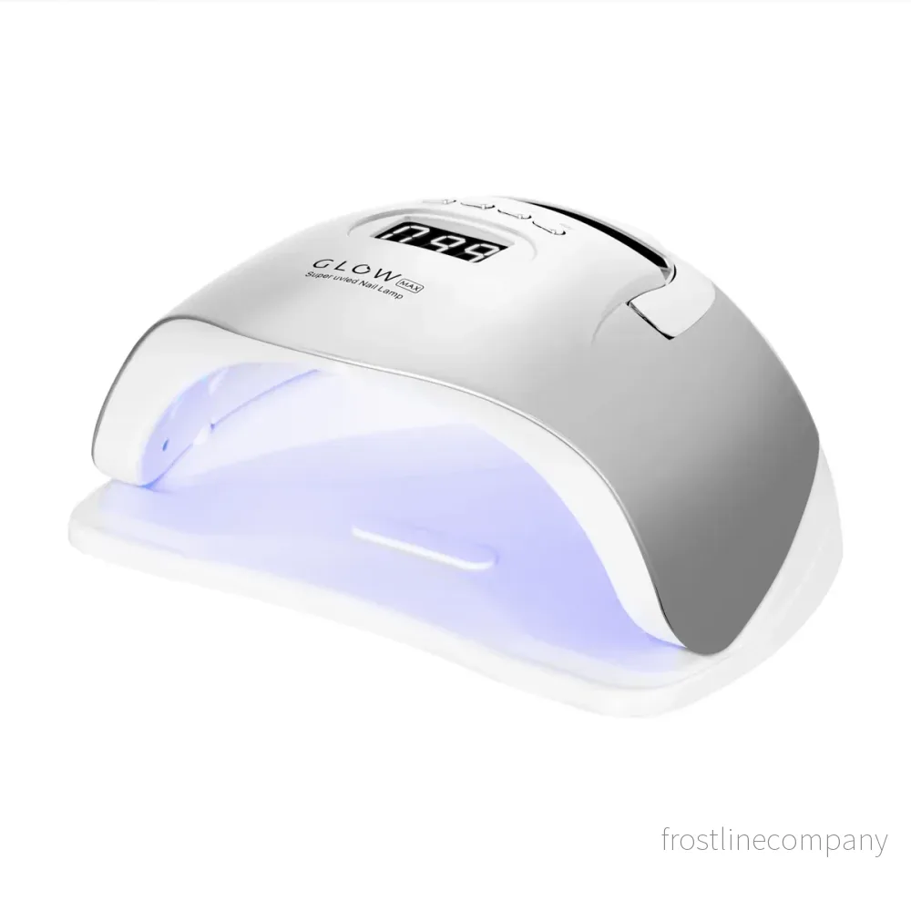 Glow F2 UV LED Nagellampa 220W – Silver Glow F2 UV LED Nagellampa 220W – Silver
