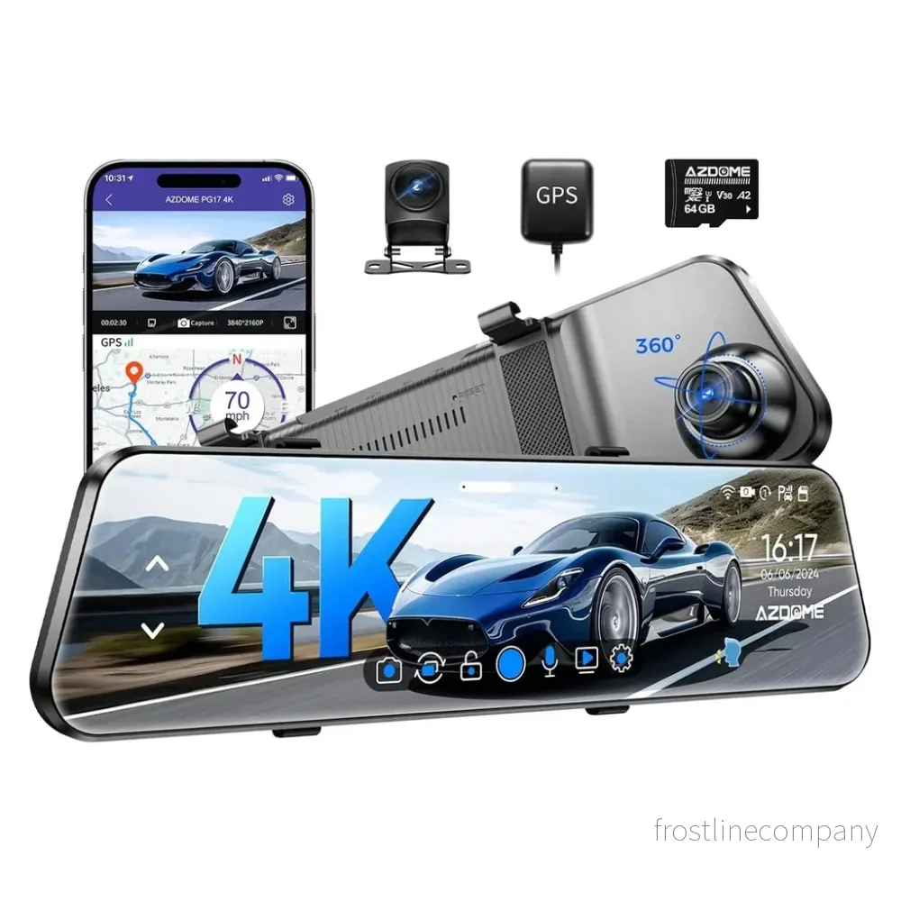 AZDome PG17 Max 4K 2CH Wifi GPS 64gb dashcam - Bild 2