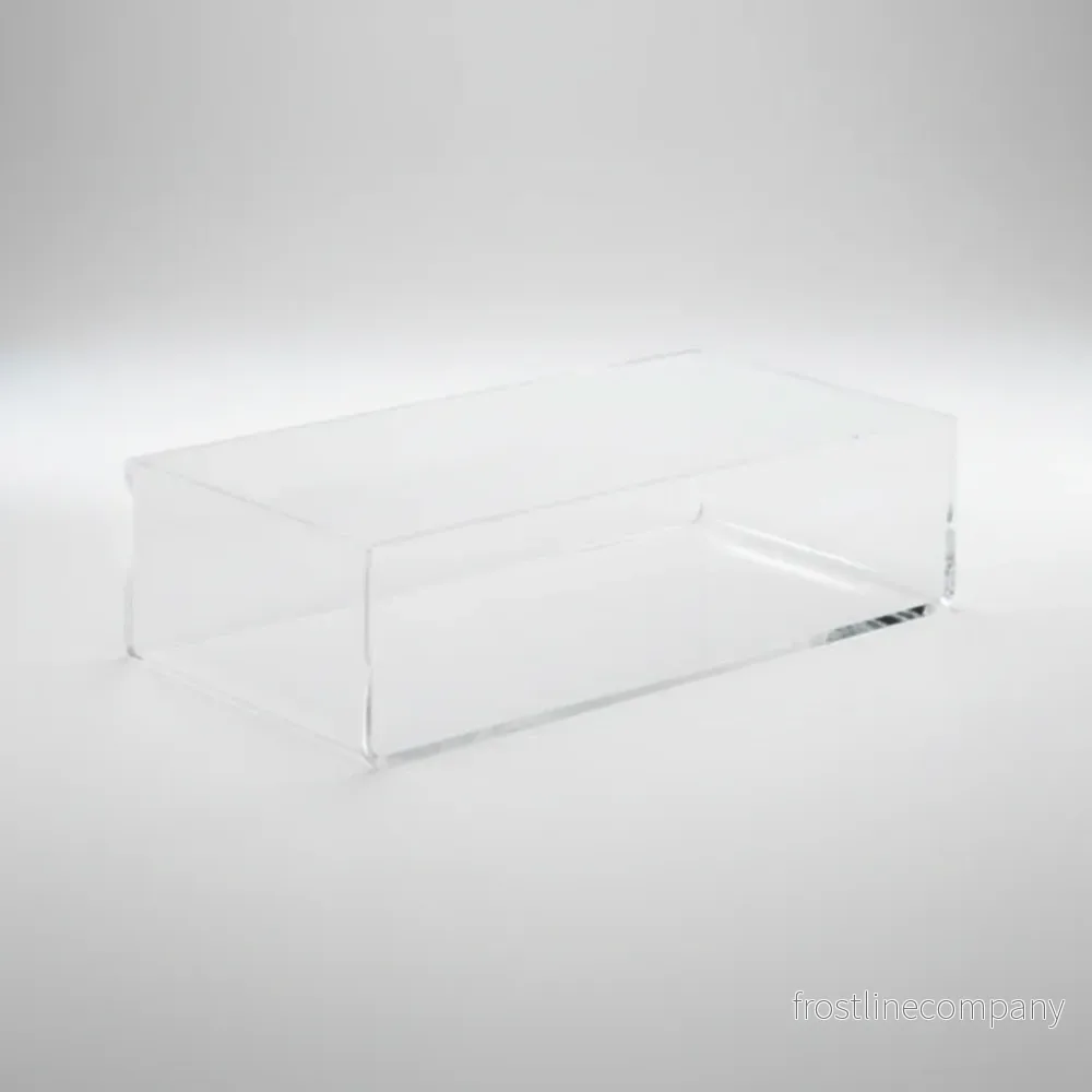 Akryllåda, 3 mm akryl, B20 x D10 x H5 cm Akryllåda, 3 mm akryl, B20 x D10 x H5 cm