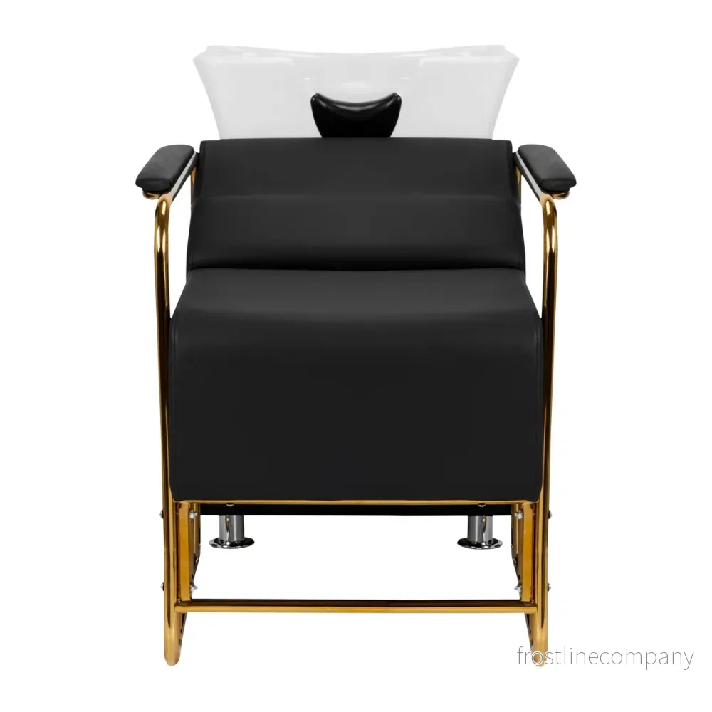 Schamponeringsstol Gabbiano Mayka - Guld-Svart - Bild 3