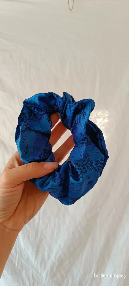 Scrunchie - vintage silke nr 2 - Bild 2