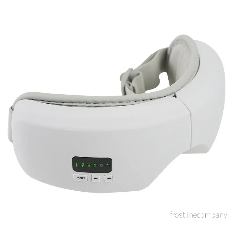 Lyxig Ögonmassage Apparat Bluetooth – Smart Ögonmassager med Värme och Musik Vit Lyxig Ögonmassage Apparat Bluetooth – Smart Ögonmassager med Värme och Musik Vit