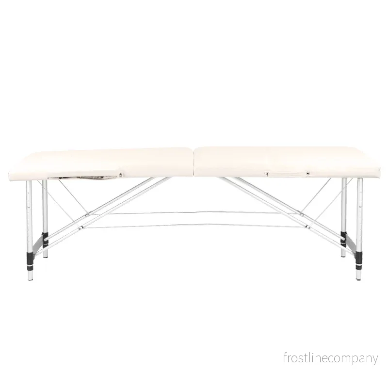 Bärbar massagebänk aluminium Komfort Activ Fizjo 2-zons - Creme - Bild 2