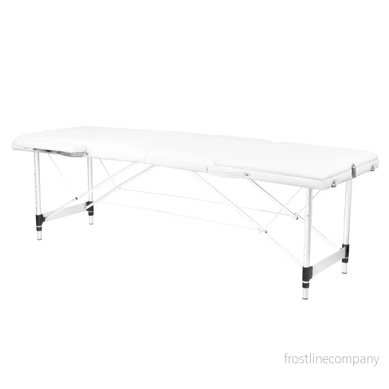Bärbar massagebänk aluminium Komfort Activ Fizjo 3-zons – Vit Bärbar massagebänk aluminium Komfort Activ Fizjo 3-zons – Vit