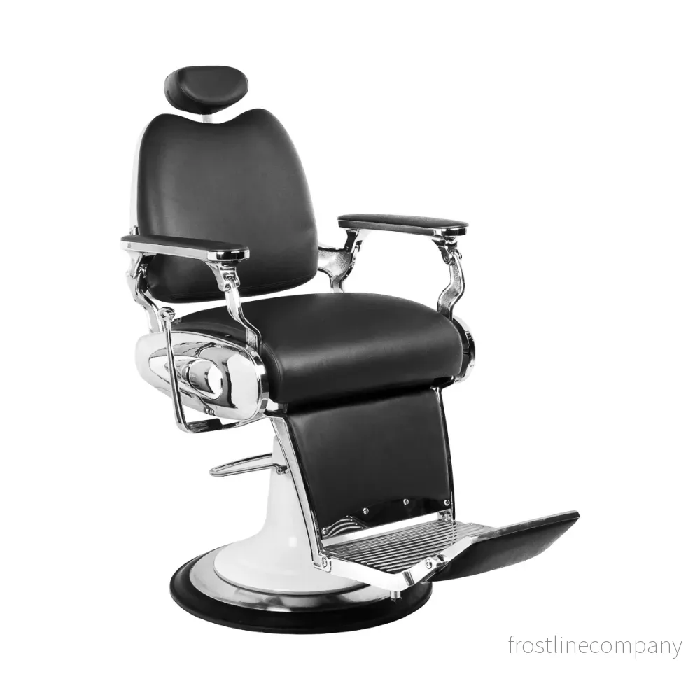 Barberstol Gabbiano Moto Style Svart Barberstol Gabbiano Moto Style Svart