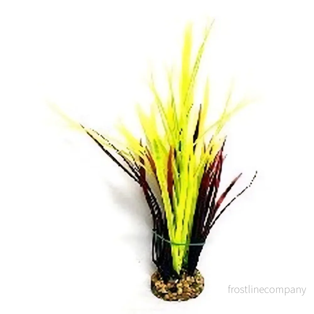 Classic Aquatic Grass Plant Yellow/Red – Konstgjord Akvarieväxt 28cm Classic Aquatic Grass Plant Yellow/Red – Konstgjord Akvarieväxt 28cm