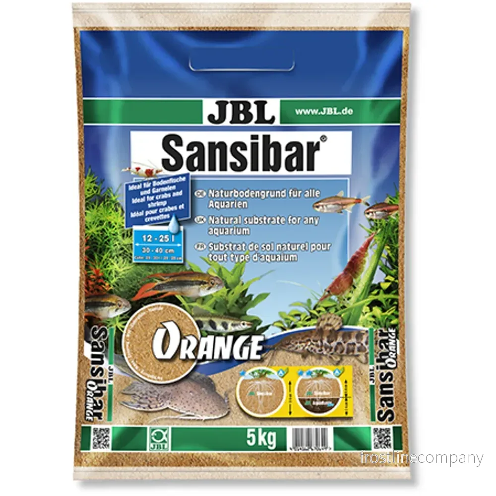 JBL Sansibar Orange – Färgstark och finkornig akvariesand (5–10kg) JBL Sansibar Orange – Färgstark och finkornig akvariesand (5–10kg)