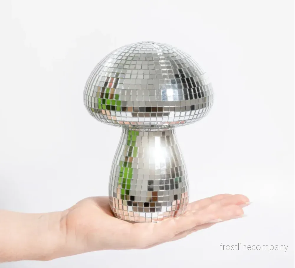 Lampa svamp disco liten