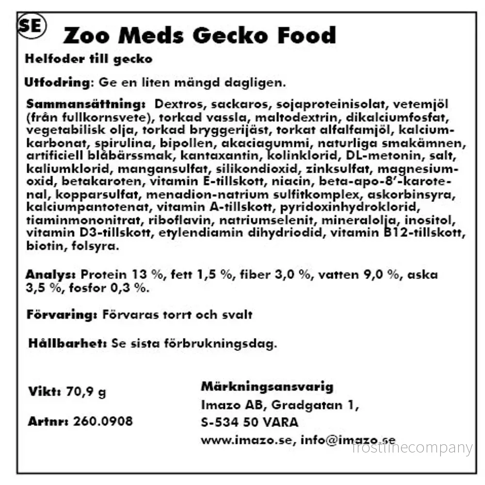 ZooMed Geckofoder 71g - Bild 2