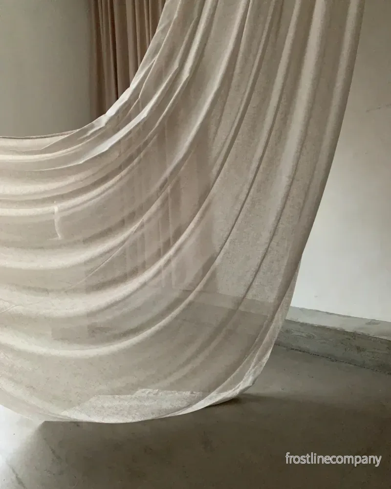 Drape 03 / Custom Made Curtain with natural look and linen feel. / Nature - Bild 3