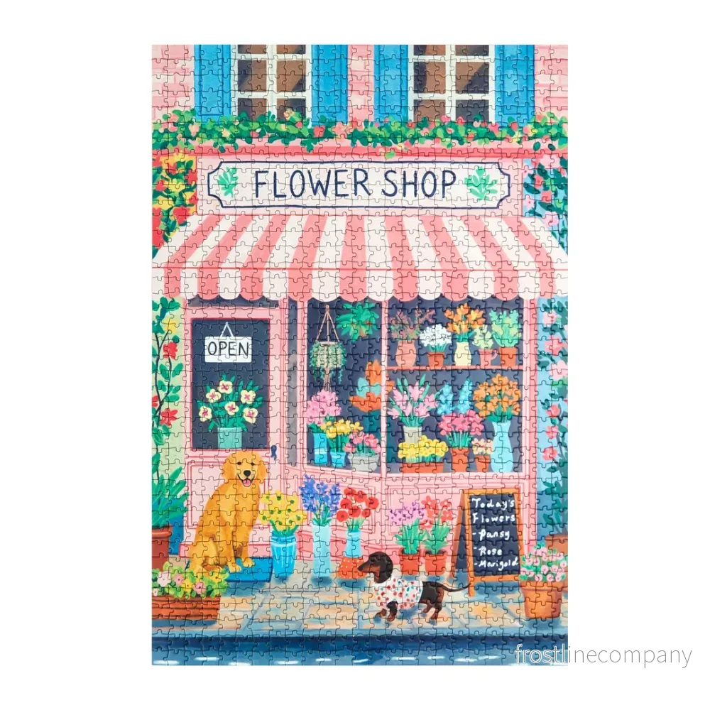 Pussel Flower shop 1000 bitar - Bild 2