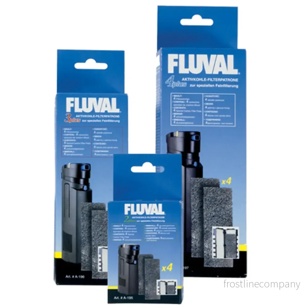 Filtermatta Fluval 2 Plus A195 – Aktivt kol i 4-pack för effektiv lukt- och färgborttagning Filtermatta Fluval 2 Plus A195 – Aktivt kol i 4-pack för effektiv lukt- och färgborttagning