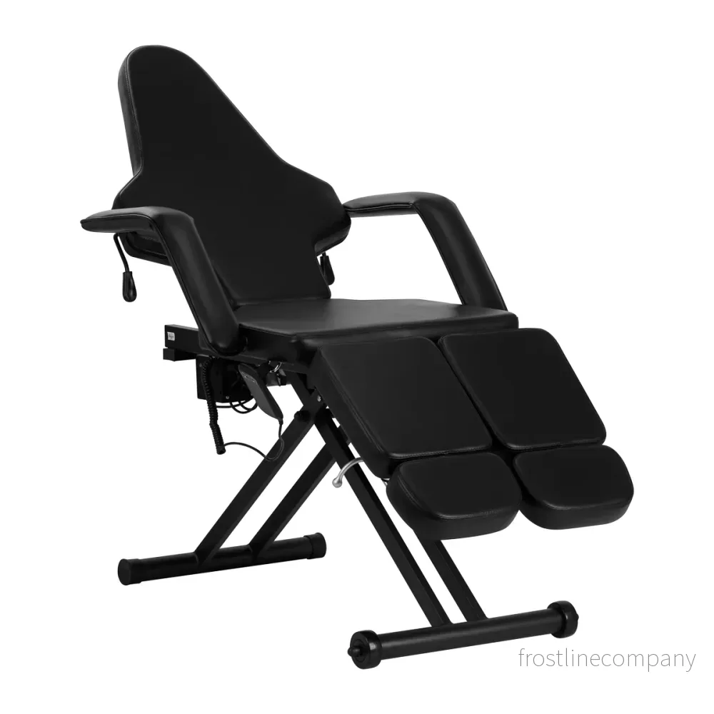Elektrisk tatueringsstol Pro Ink 610 (1 motor) – Svart Elektrisk tatueringsstol Pro Ink 610 (1 motor) – Svart