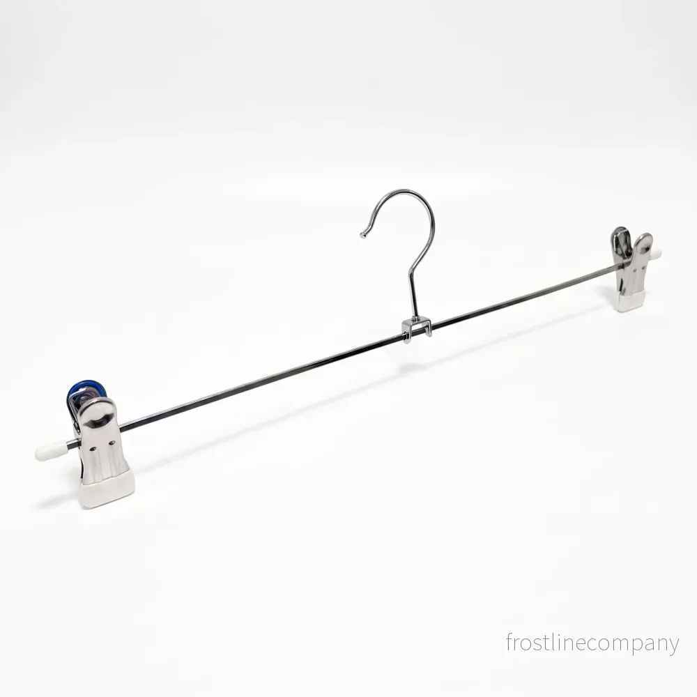 Metallklämma (B40 cm) - 100 st. Vit