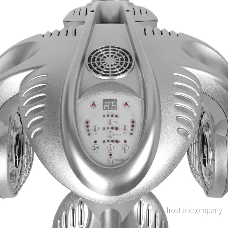 Vägghängd torkhuv Infrazon Gabbiano GD-505W Silver - Bild 2