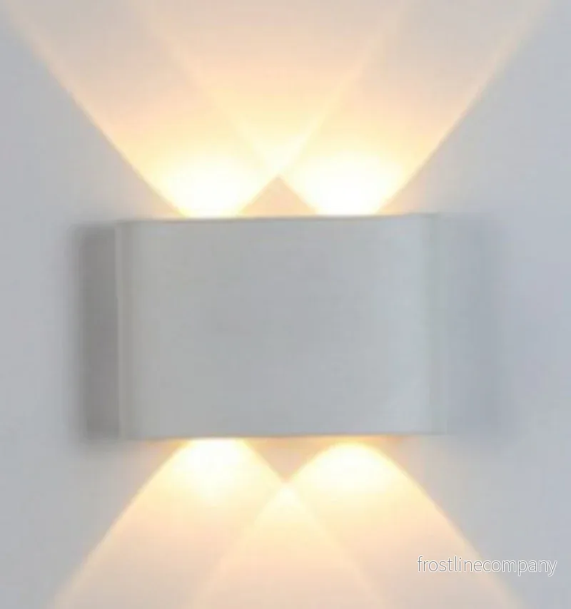 Vägglampa Ute & Inne - Modern LED Up & Down Light - Vattentät IP65 Aluminium - Bild 3