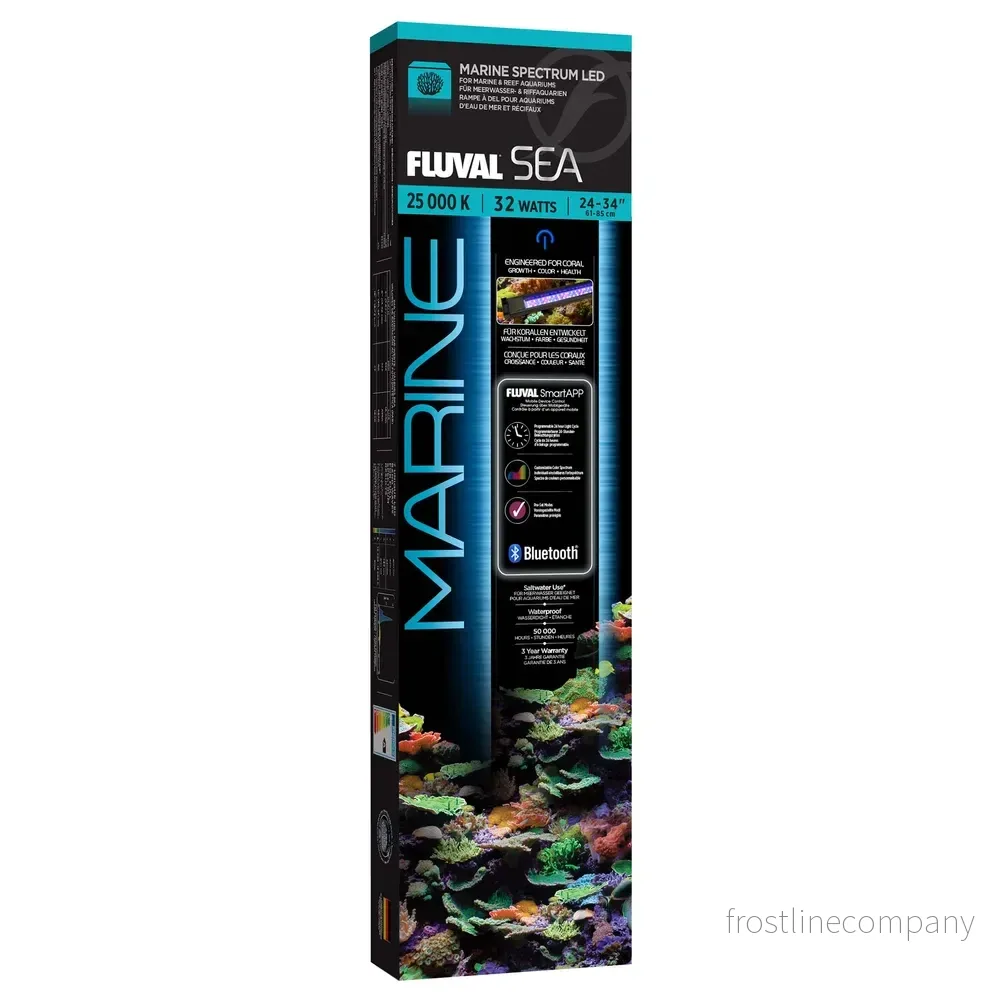 Fluval Sea Marine 3.0 LED – Wi-Fi-styrd belysning för saltvattensakvarium