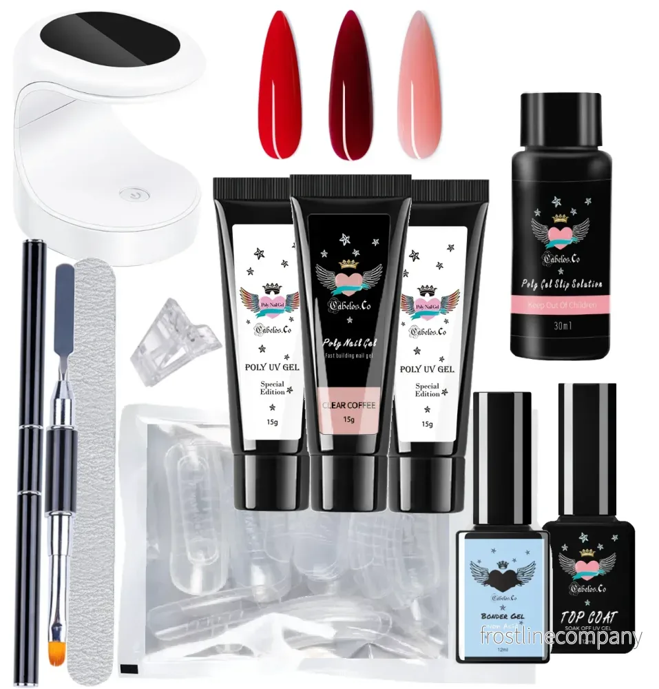 Polygel Nagelkit – Gelenaglar Kit Polygel Nagelkit – Gelenaglar Kit