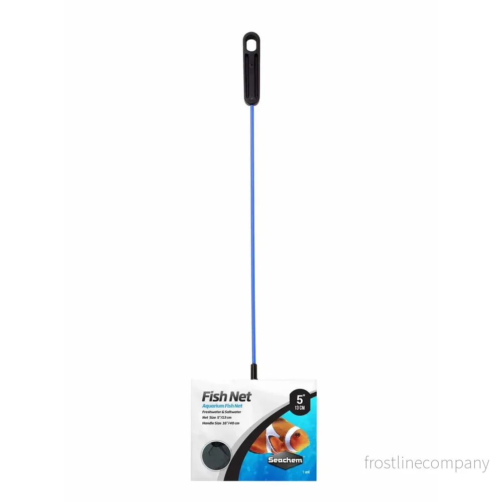 Seachem Net – Akvariehåv 12,5cm med långt skaft (30cm)