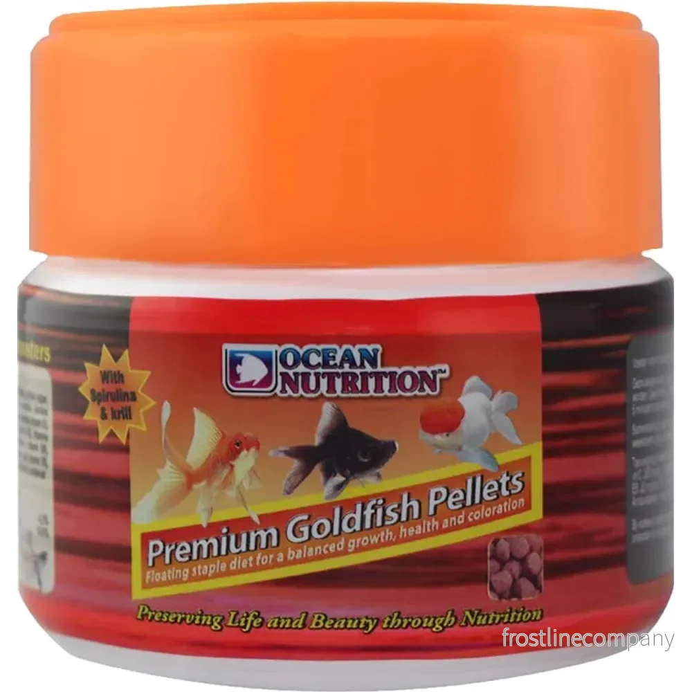 Ocean Nutrition Premium Goldfish Pellets – flytande helfoder för guldfiskar