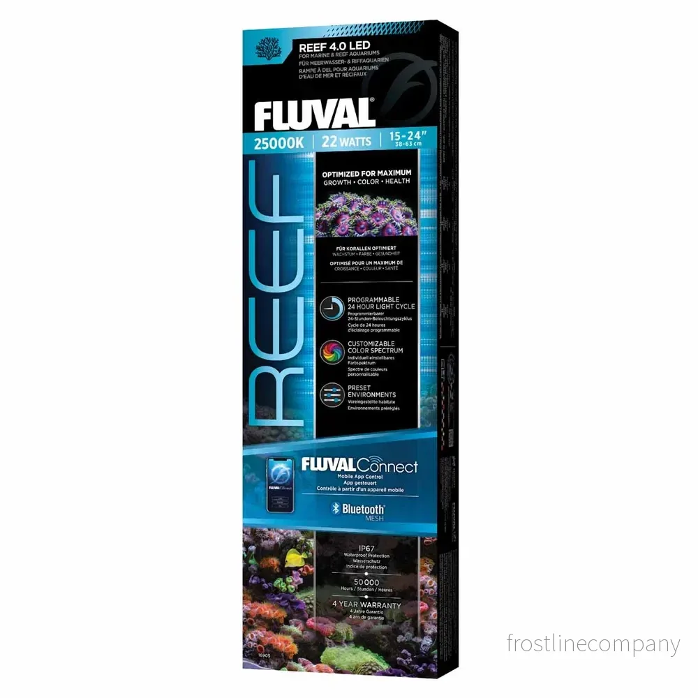 Fluval Reef LED 4.0 – Appstyrd akvariebelysning för revakvarium