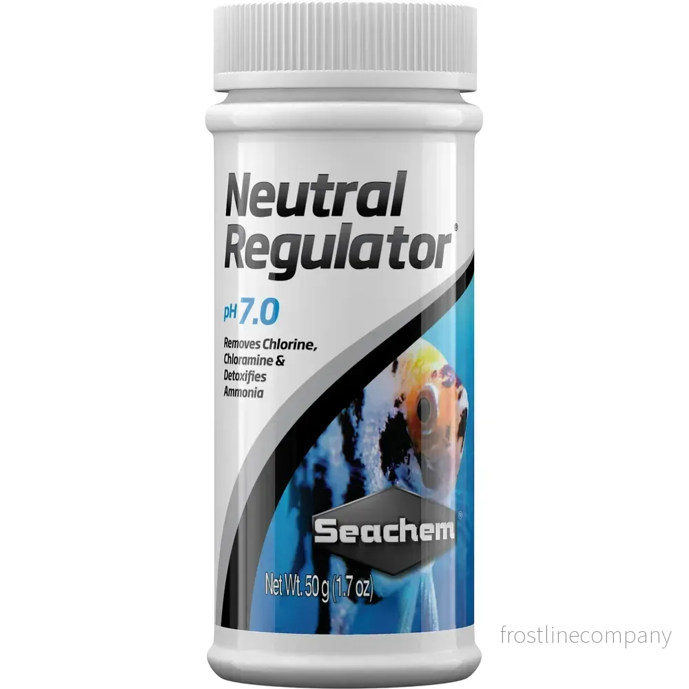 Seachem Neutral Regulator – Justerar pH till 7.0 & neutraliserar skadliga ämnen