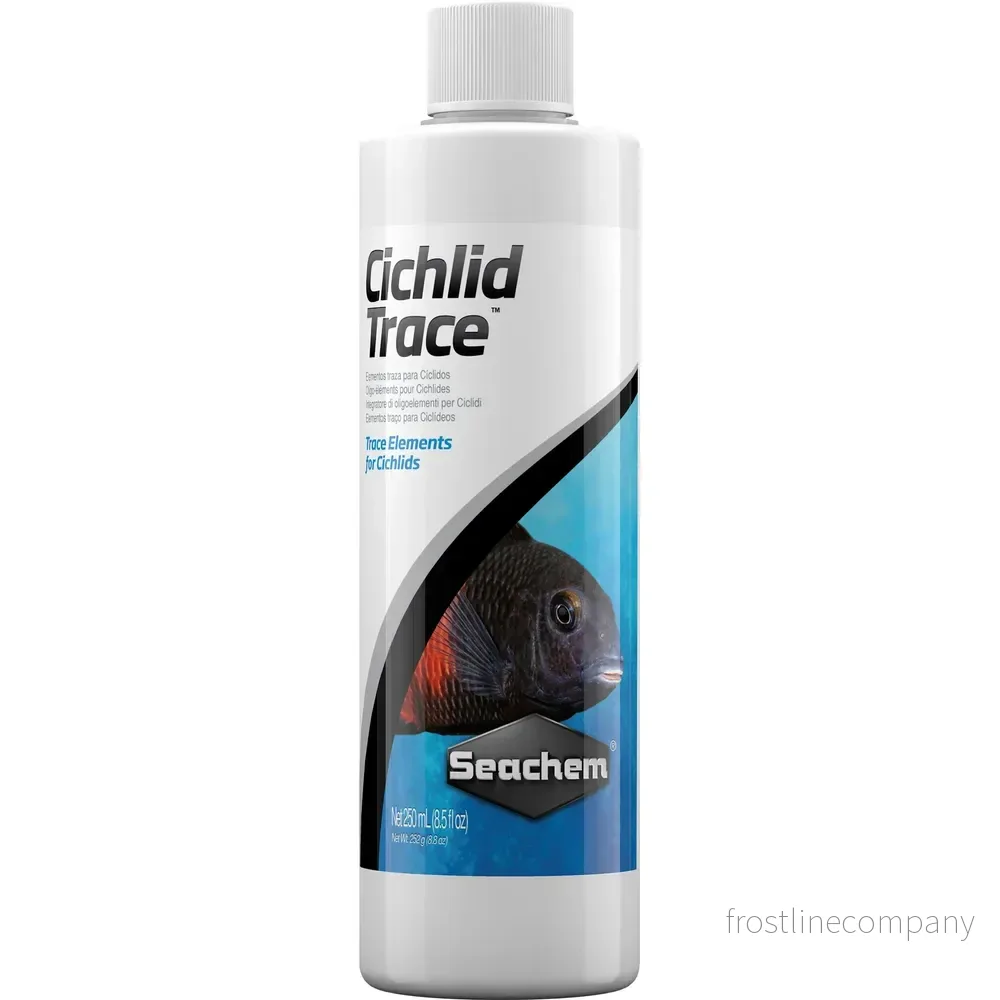 Seachem Cichlid Trace 250ml – Spårämnestillskott för ciklider