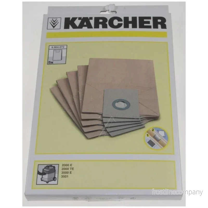 Kärcher dammsugarpåsar pappersfilterpåsar Kärcher dammsugarpåsar pappersfilterpåsar