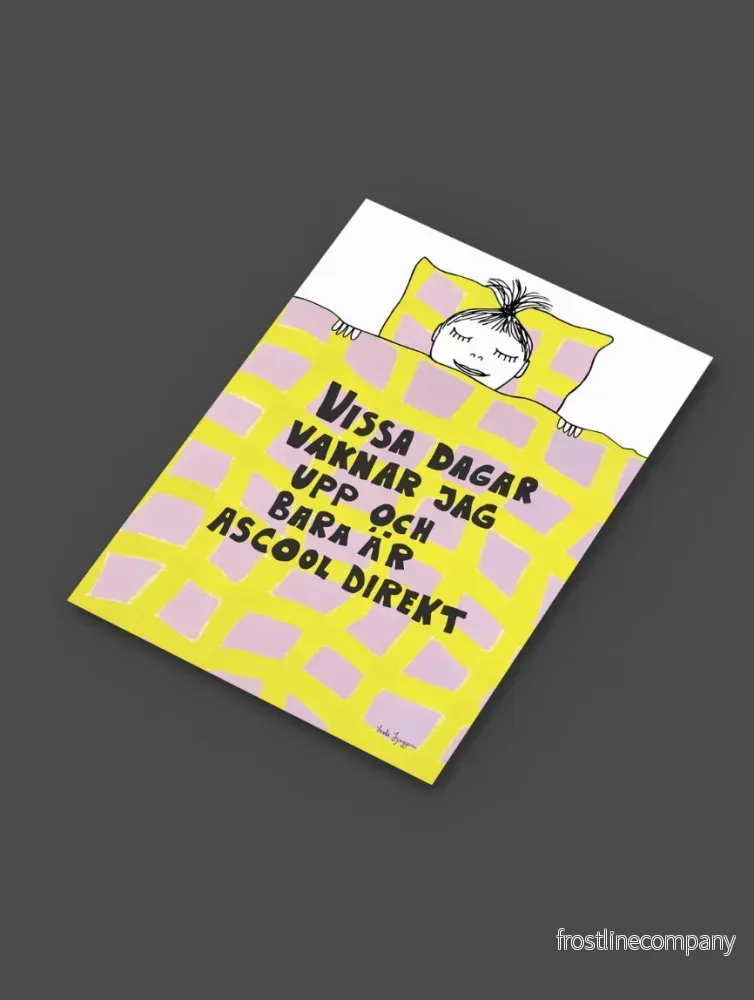 Vykort Ascool direkt Solveig (A6 format)
