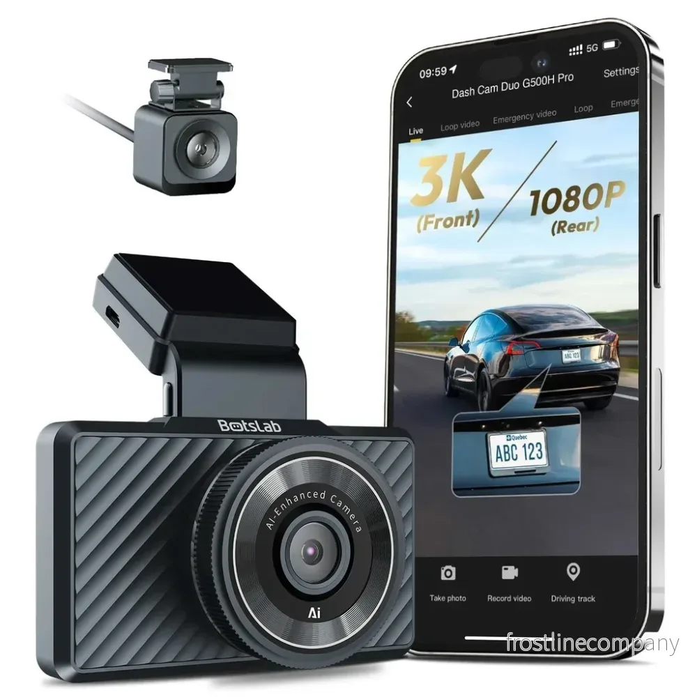Botslab G500H Pro 3K Wifi GPS 2CH dashcam Botslab G500H Pro 3K Wifi GPS 2CH dashcam