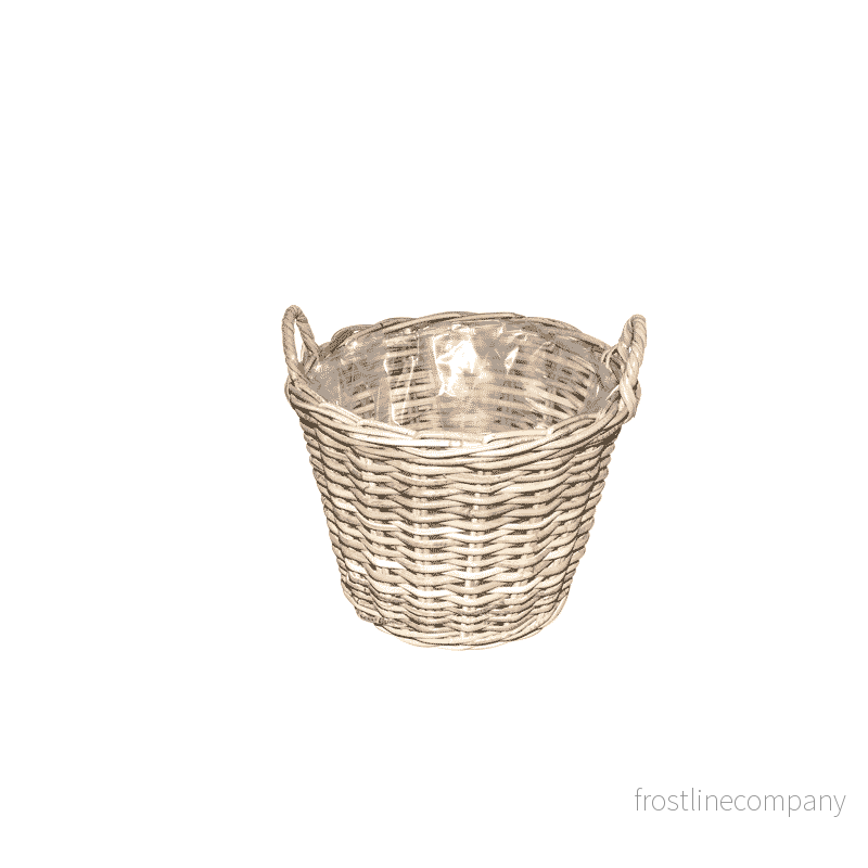Flätad korg till korgstativ – natur, Ø37/26 x H30 cm - Bild 2