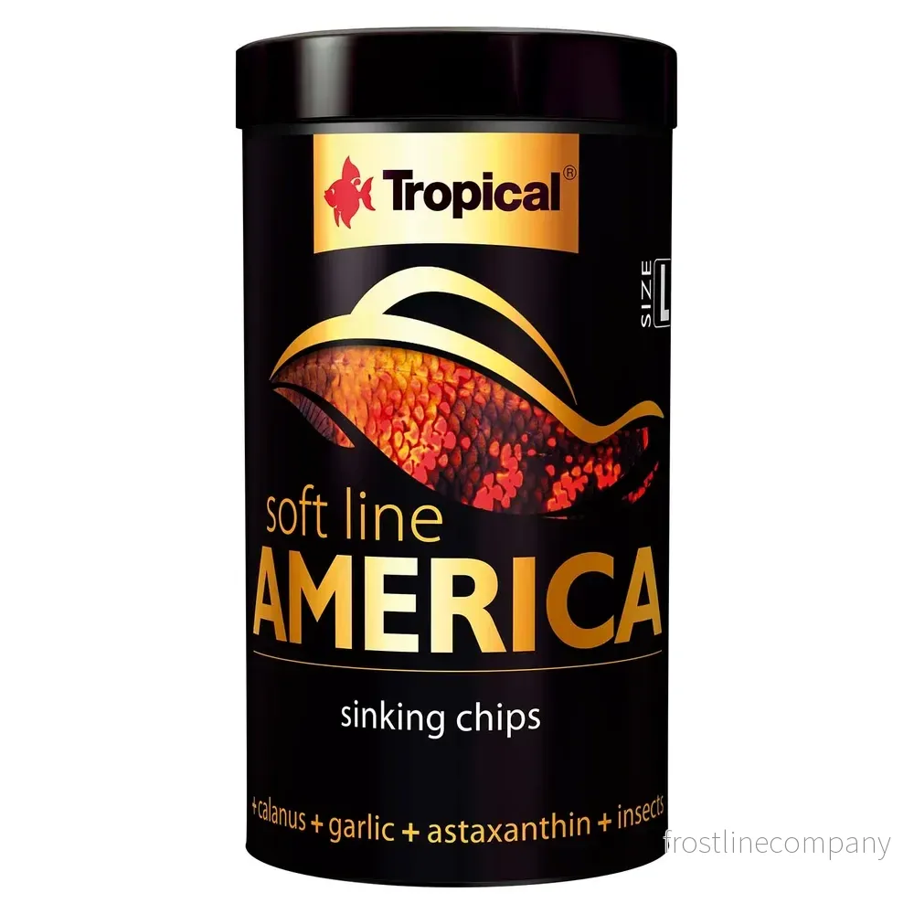 Tropical Soft Line America L – mjuka sjunkande chips för stora amerikanska fiskar - Bild 3