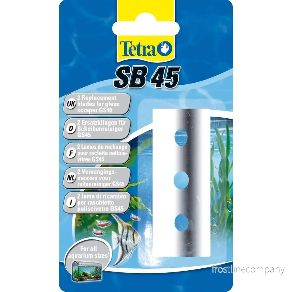 Ersättningsblad 2st Algskrapa Tetratec Gs45