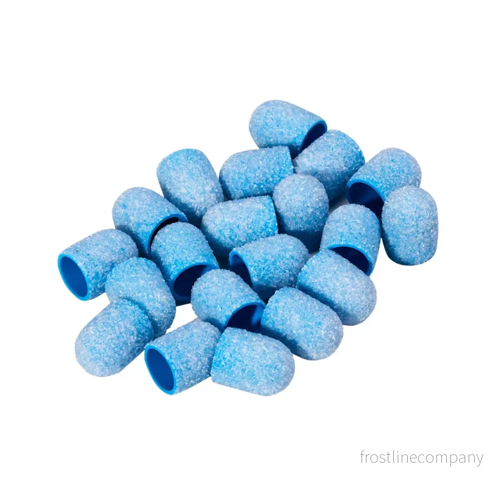 Exo Slipkappa Rund Med 10 mm Blå Extra Grov #60 till nagelslip – 20-pack Exo Slipkappa Rund Med 10 mm Blå Extra Grov #60 till nagelslip – 20-pack