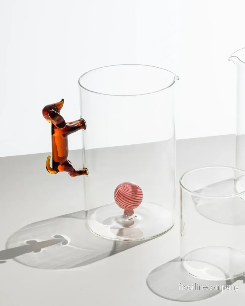 Kanna i glas tax med boll - Bild 2