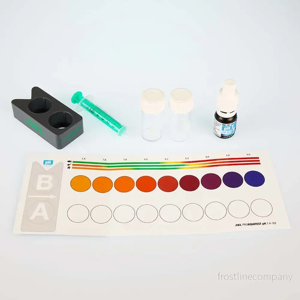 JBL ProAquaTest pH 7.4–9.0 – Exakt pH-test för akvarium & damm (ca.80 tester) - Bild 2
