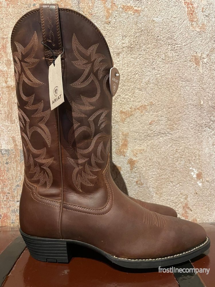 Ariat Heritage Western Round Toe Distressed Brown - Bild 2