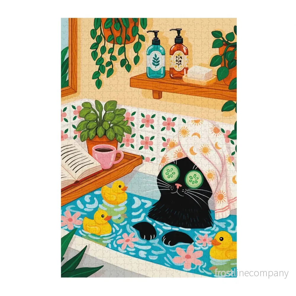 Pussel Cat spa 1000 bitar - Bild 2